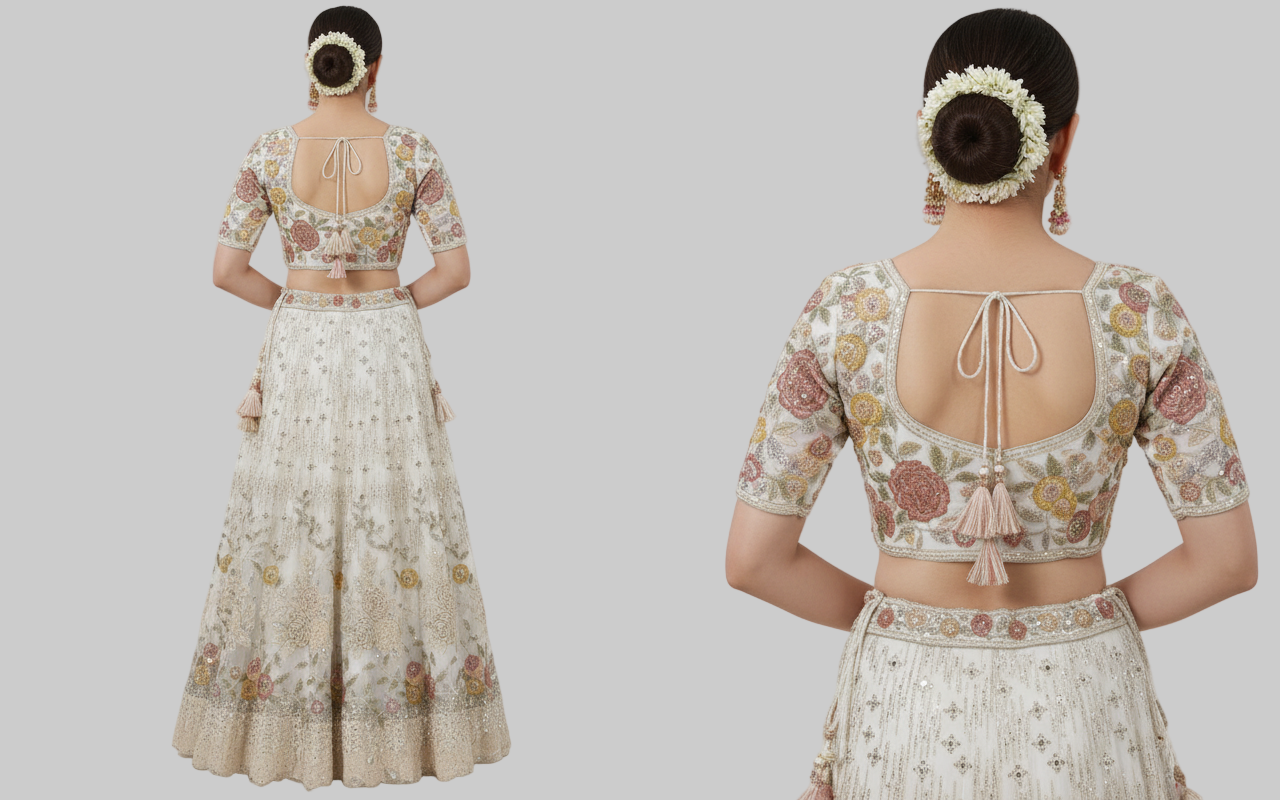 Heavy Embroidery Bridal Lehenga