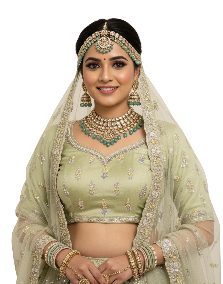 Cocktail Bridal Lehenga