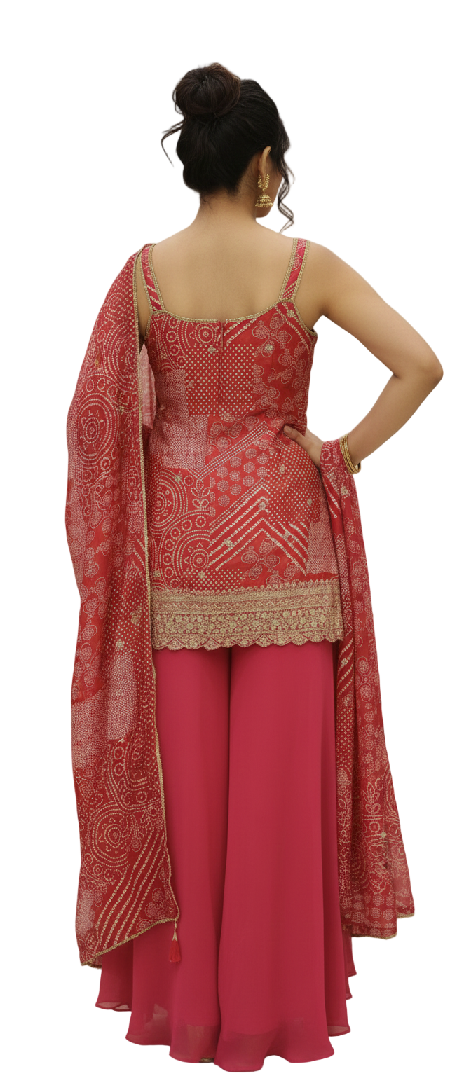 Bandhani Sharara Set