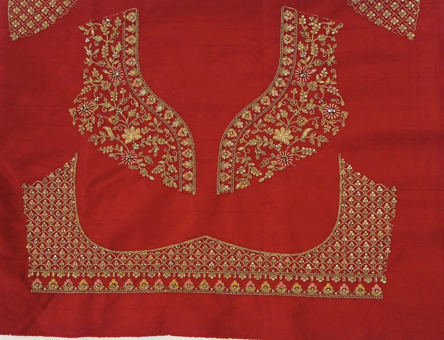 Raw Silk Bridal Lehenga