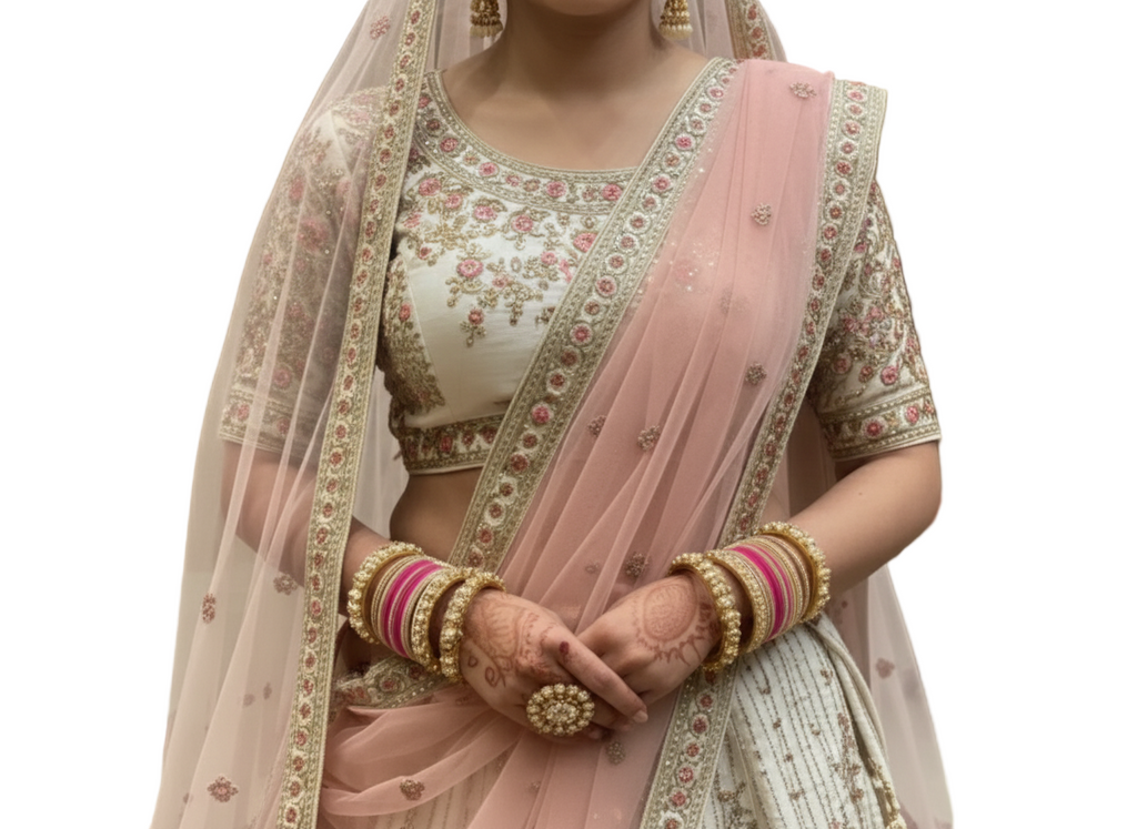 Mughlai Reshm Bridal Lehenga