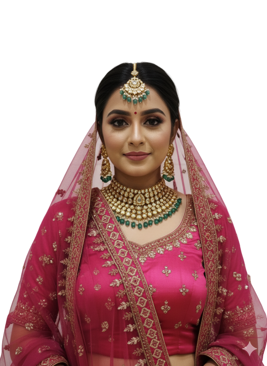 Rajwadi Bridal Lehenga