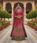 Rajwadi Bridal Lehenga
