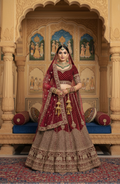 Heavy Stone Bridal Lehenga