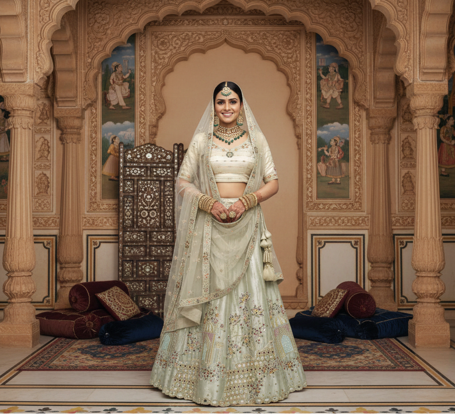 Jimmy Choo Bridal Lehenga