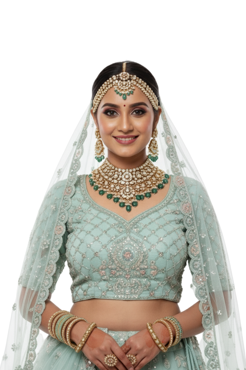 Bridal Premium Net Lehenga