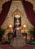 Premium Velvet Bridal Lehenga