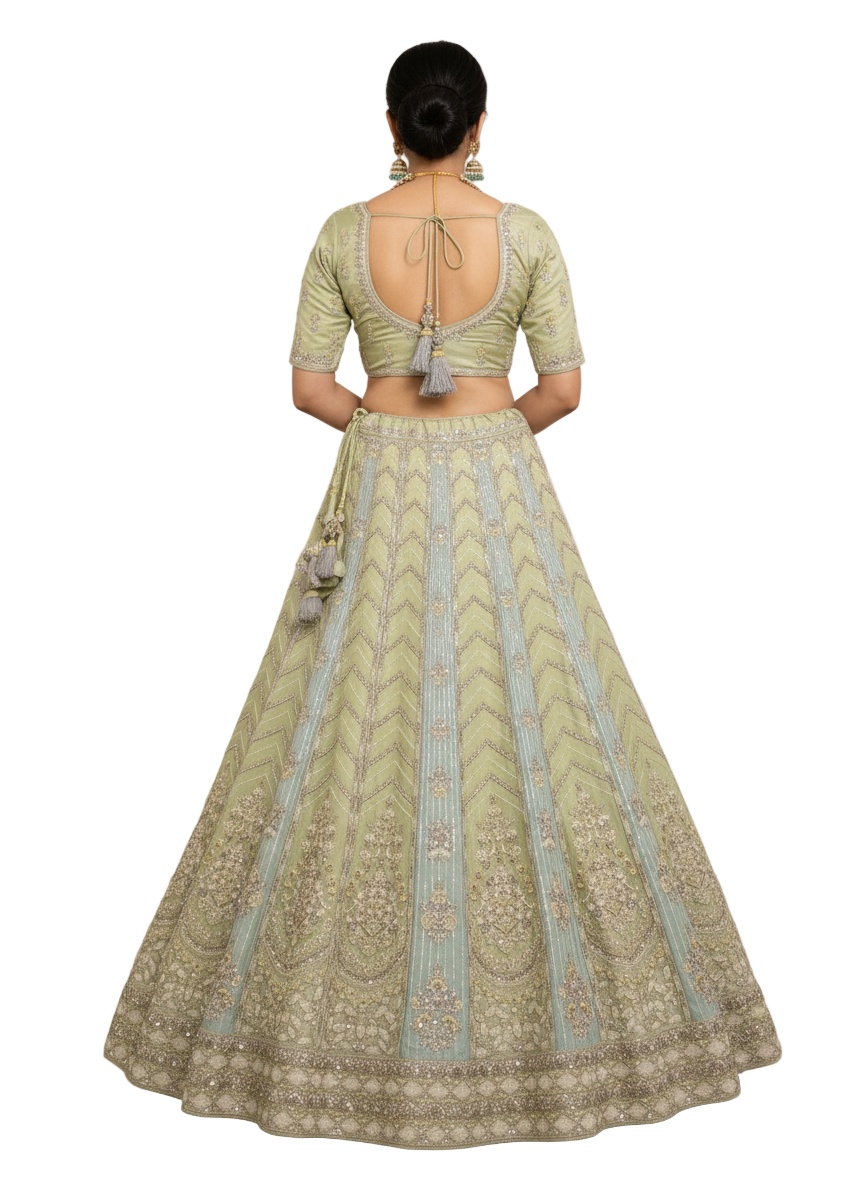 Cocktail Bridal Lehenga