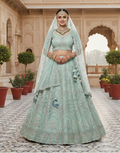 Bridal Premium Net Lehenga