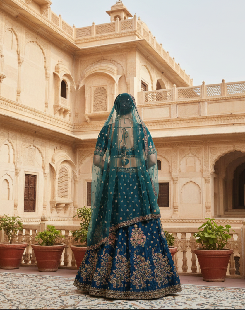 Jimmy Choo Heavy work Lehenga