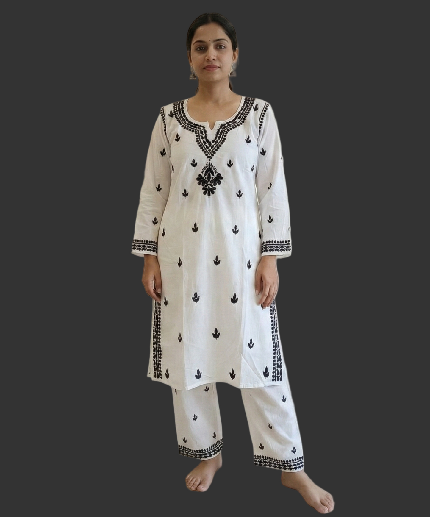 Chikankari Co-ord Set