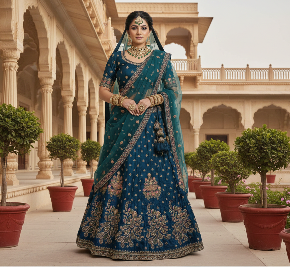Jimmy Choo Heavy work Lehenga