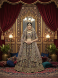 Heavy Sequence Bridal Lehenga