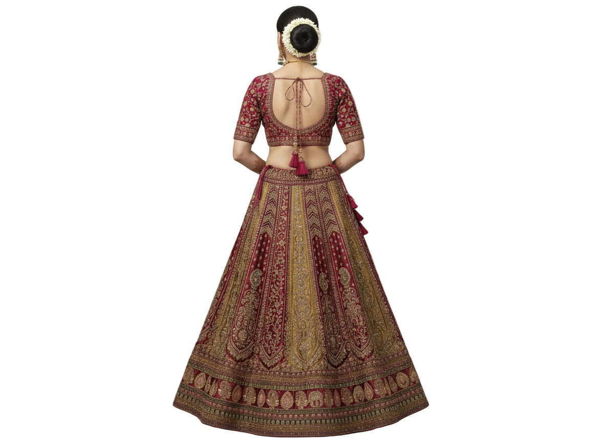 Rajwadi Premium Bridal Lehenga