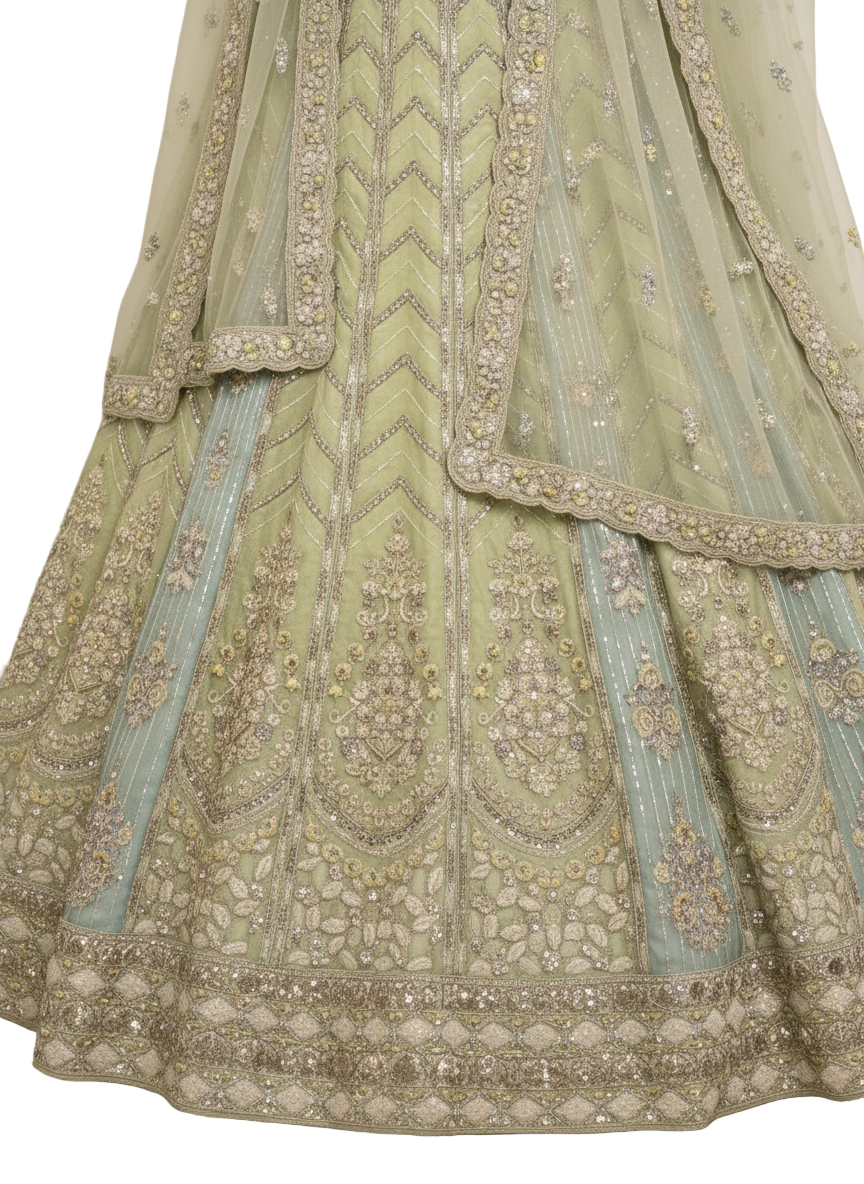 Cocktail Bridal Lehenga