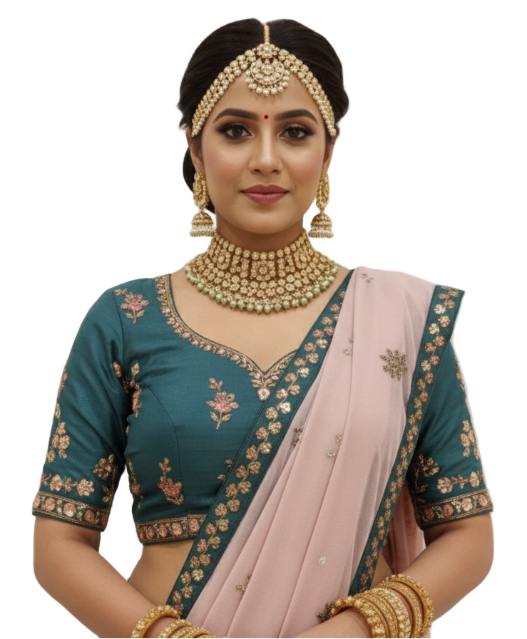 Aari Work Bridal Lehenga