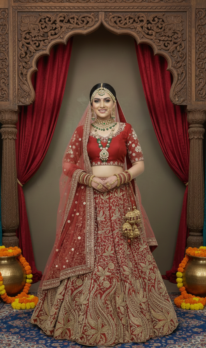 Contemporary Bridal Lehenga