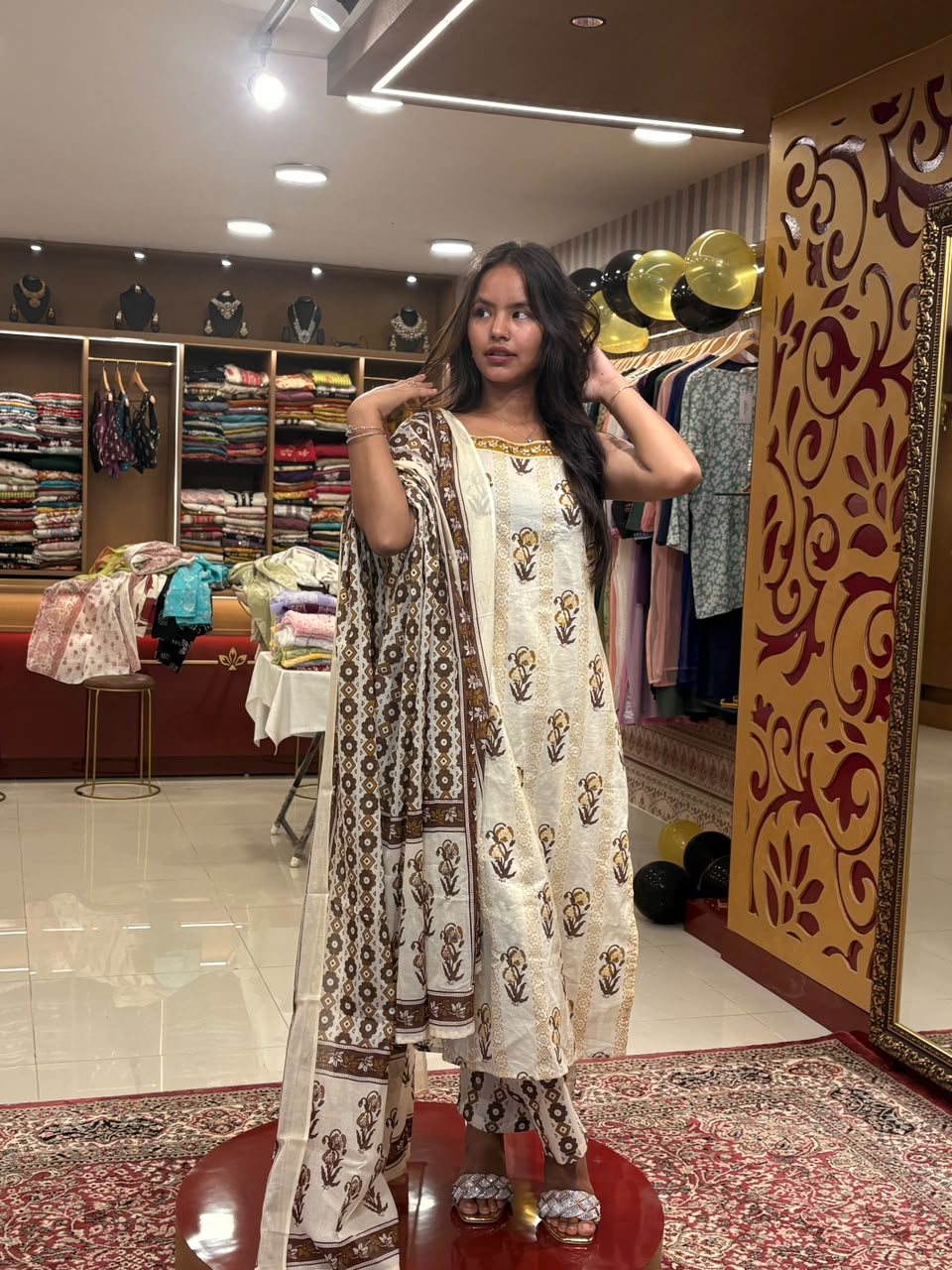 Sleeveless Cotton Kurta