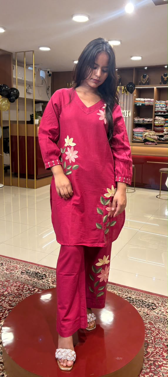 Khadi Cotton Co-ord set