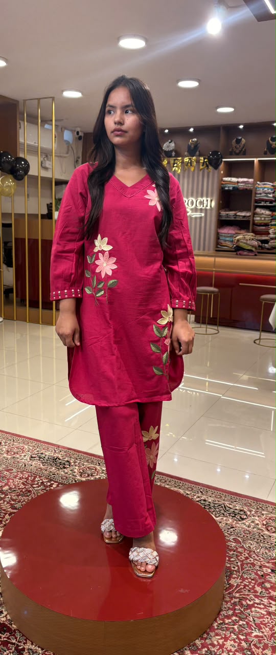 Khadi Cotton Co-ord set