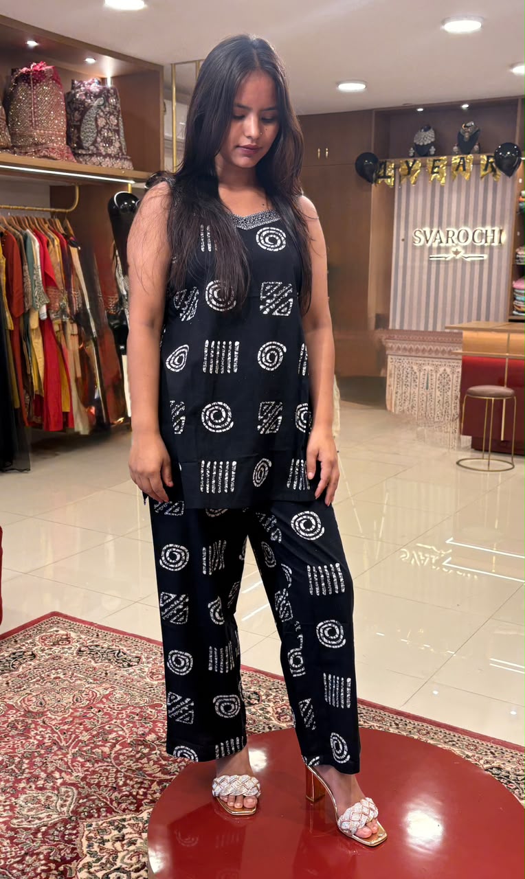 Black Co-ord set