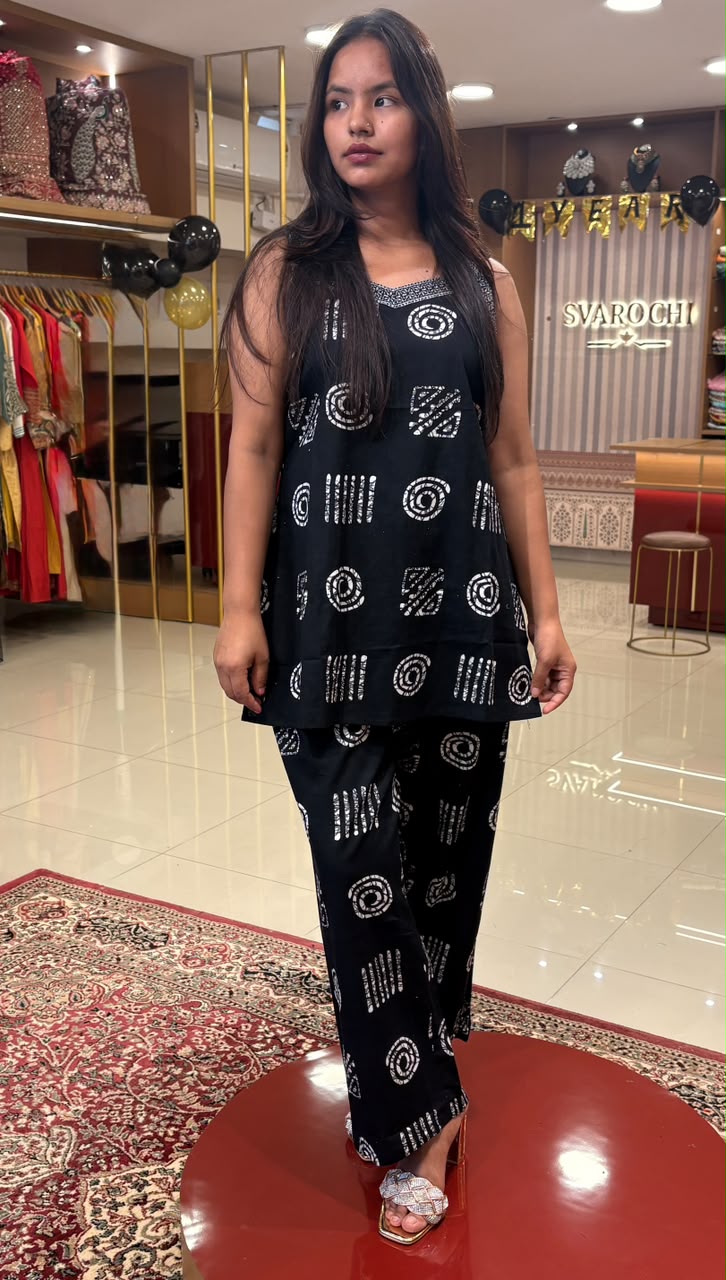 Black Co-ord set