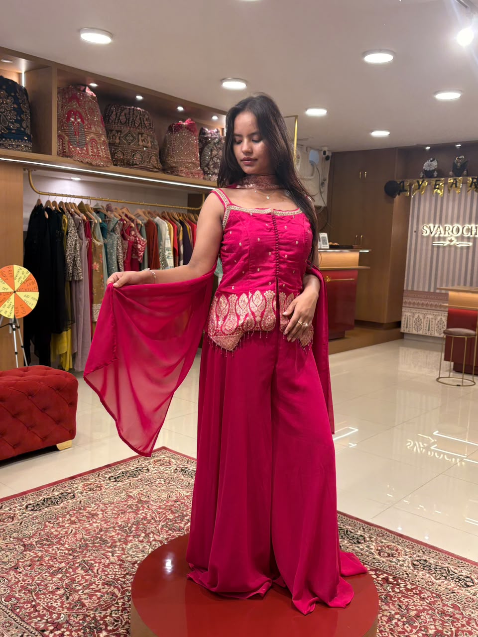 Rani Pink Sharara