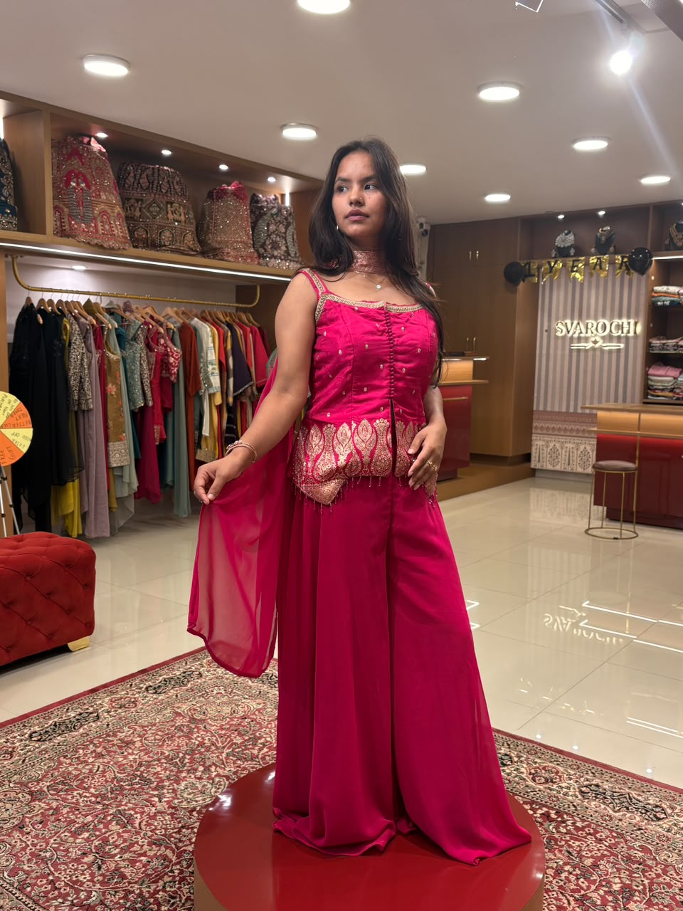 Rani Pink Sharara
