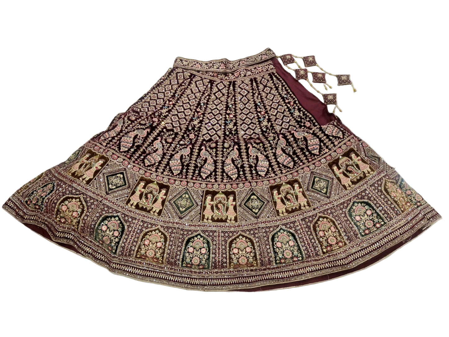 Premium Velvet Bridal Lehenga