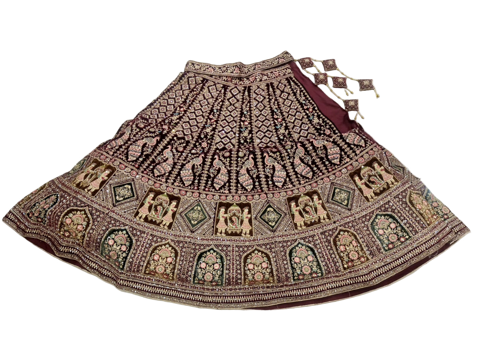 Premium Velvet Bridal Lehenga