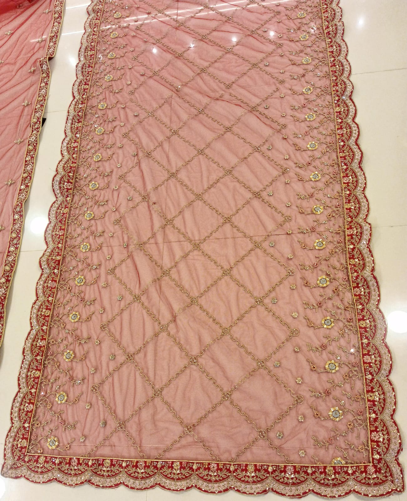 Raw Silk Bridal Lehenga