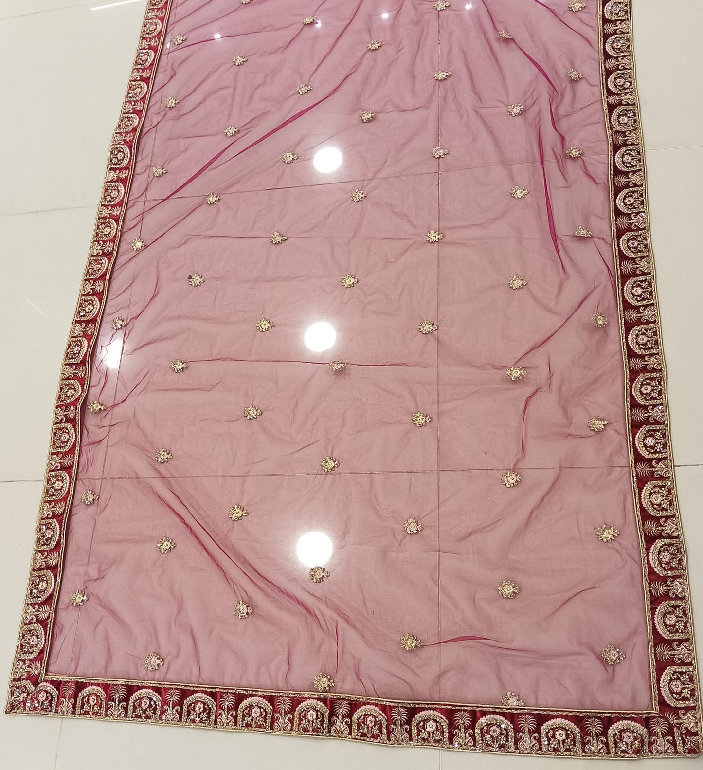 Heavy Stone Bridal Lehenga